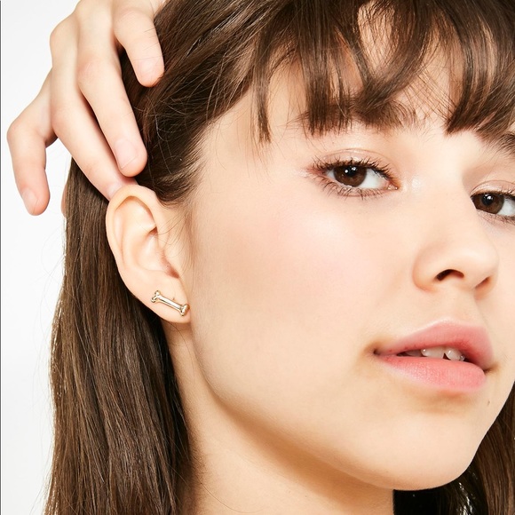 Dolls Kill Jewelry - BADD TO THE BONE EARRINGS